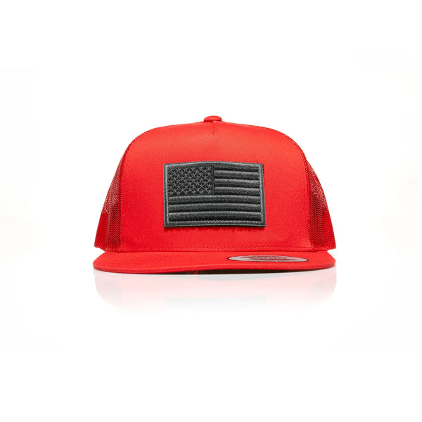 USA Black Flag Patch Trucker - Allegiance Clothing