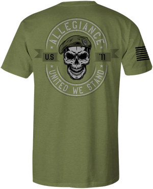 Beret Premium Tee - Allegiance Clothing