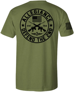 Defend the Second Premium Tee - Allegiance Clothing