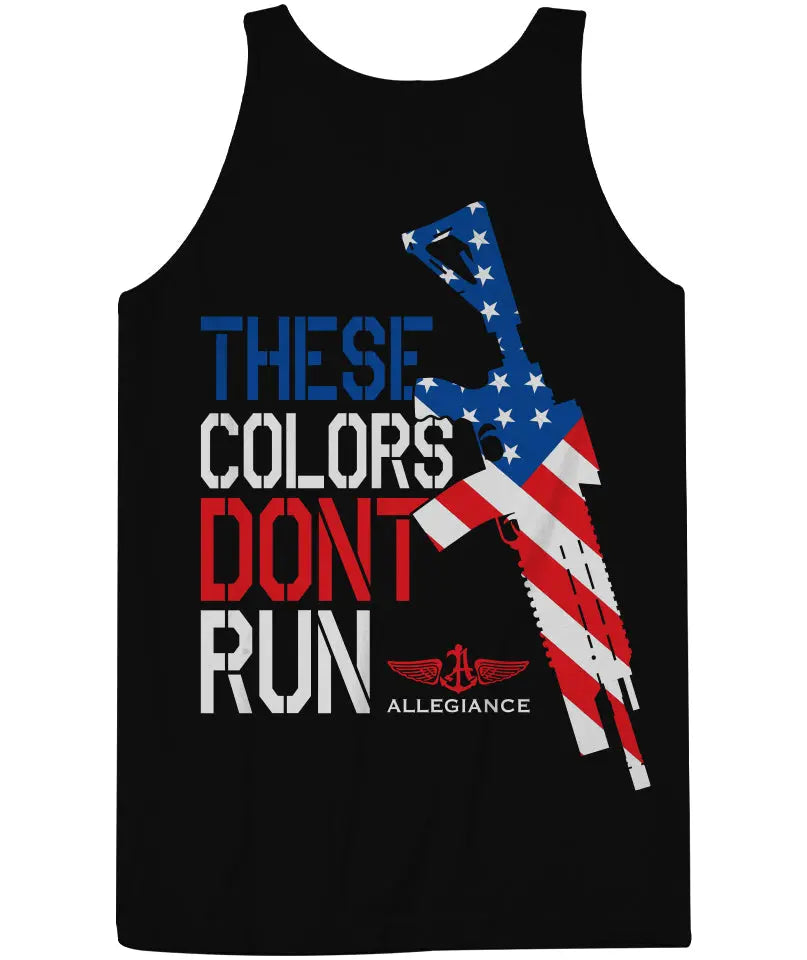 Don't Run Back Hit Tank Top - Allegiance Clothing