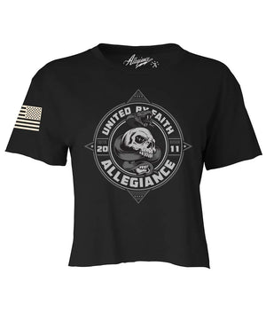 Serpent Crop Tee - Allegiance Clothing