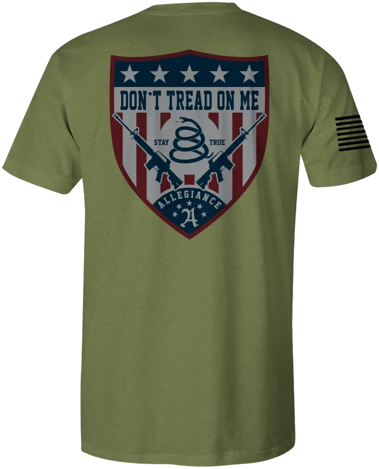 Don't Tread Shield Premium Tee - Allegiance Clothing