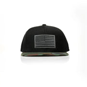 USA Black Flag Patch Snapback - Allegiance Clothing