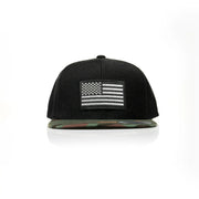 USA Black Flag Patch Snapback - Allegiance Clothing