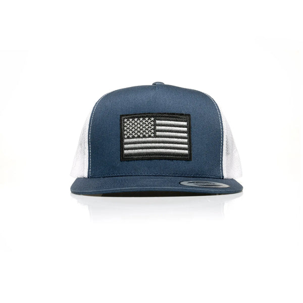 USA Black Flag Patch Trucker - Allegiance Clothing