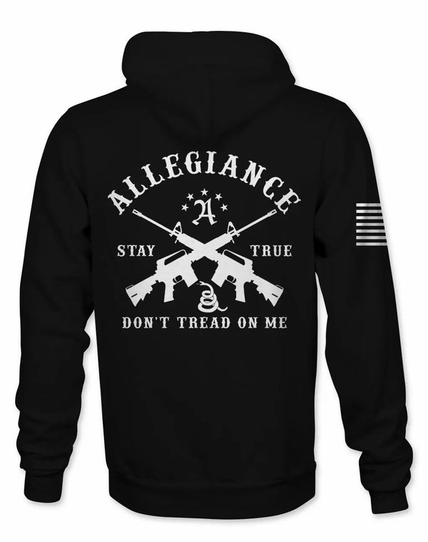 Don't Tread Back Hit Hoodie ALLEGIANCE CLOTHING