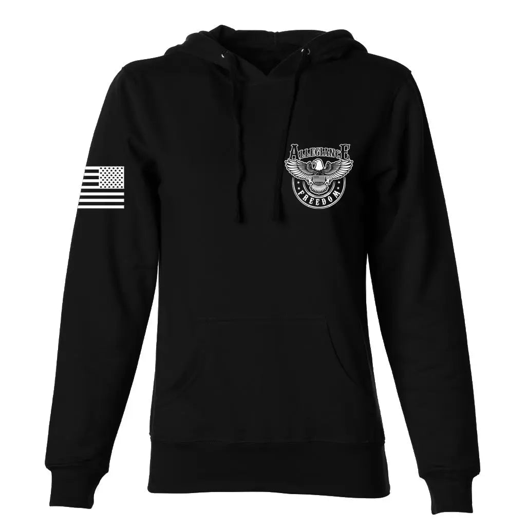 Freedom Eagle Women's Hoodie ALLEGIANCE CLOTHING