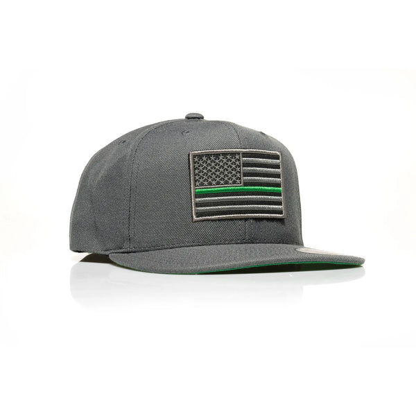 Thin Green Line Patch Snapback - Allegiance Clothing