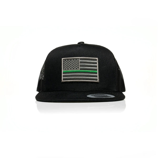 Thin Green Line Patch Trucker - Allegiance Clothing