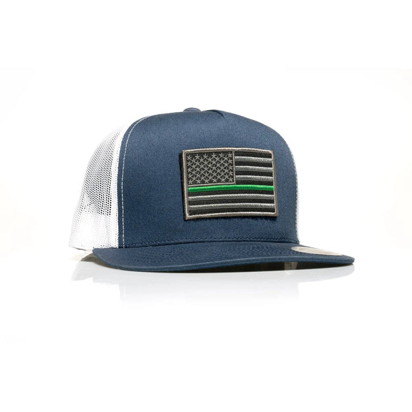 Thin Green Line Patch Trucker - Allegiance Clothing