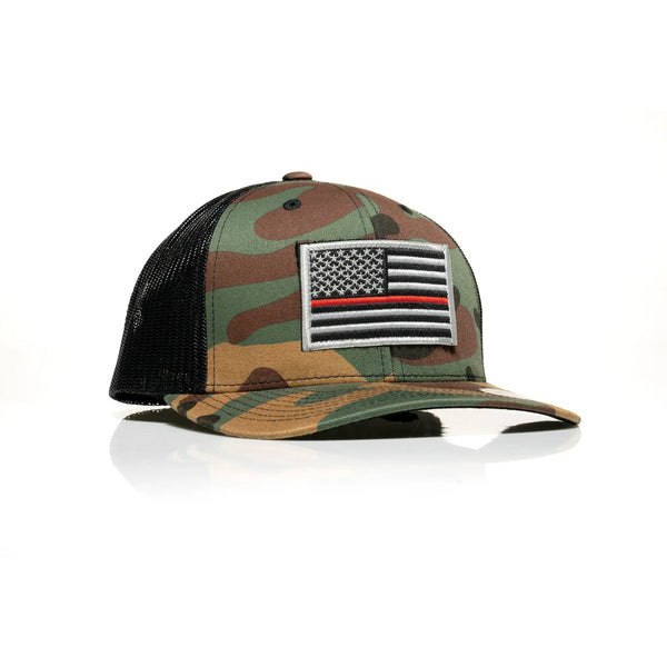 Thin Red Line Patch Trucker - Allegiance Clothing