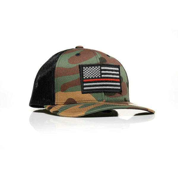 Thin Red Line Patch Trucker - Allegiance Clothing