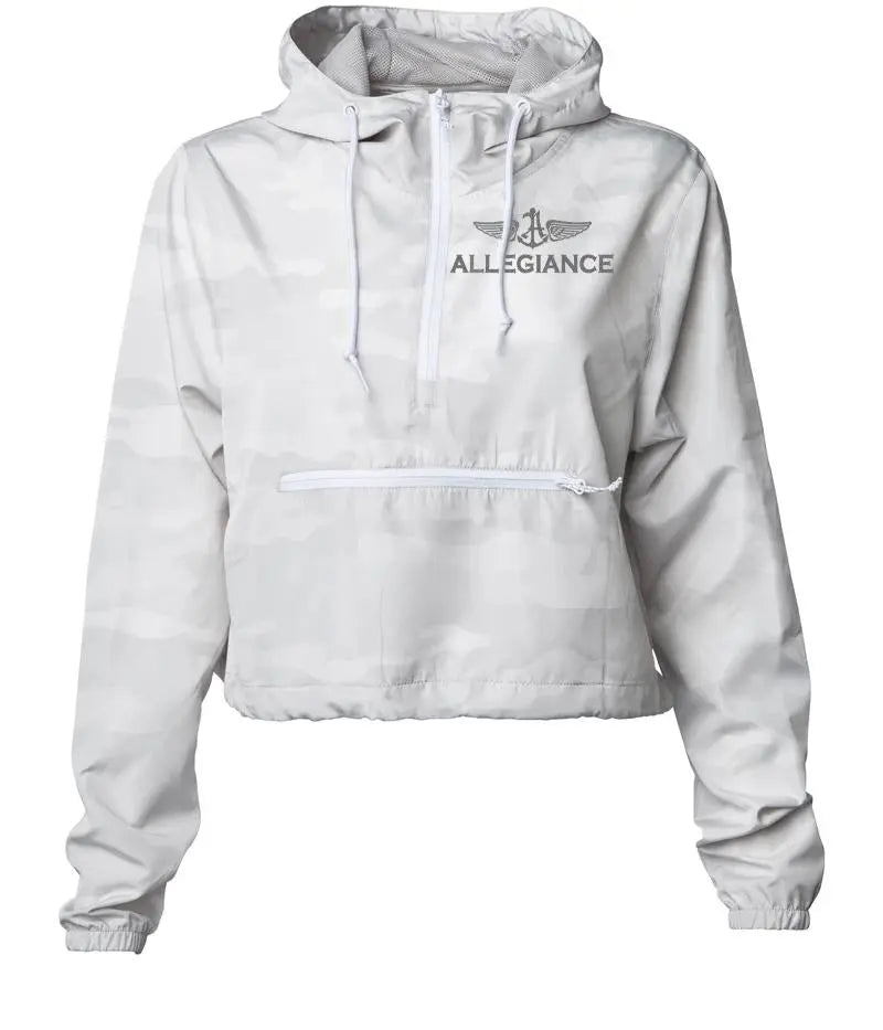 Ateam Women's Crop Windbreaker ALLEGIANCE CLOTHING